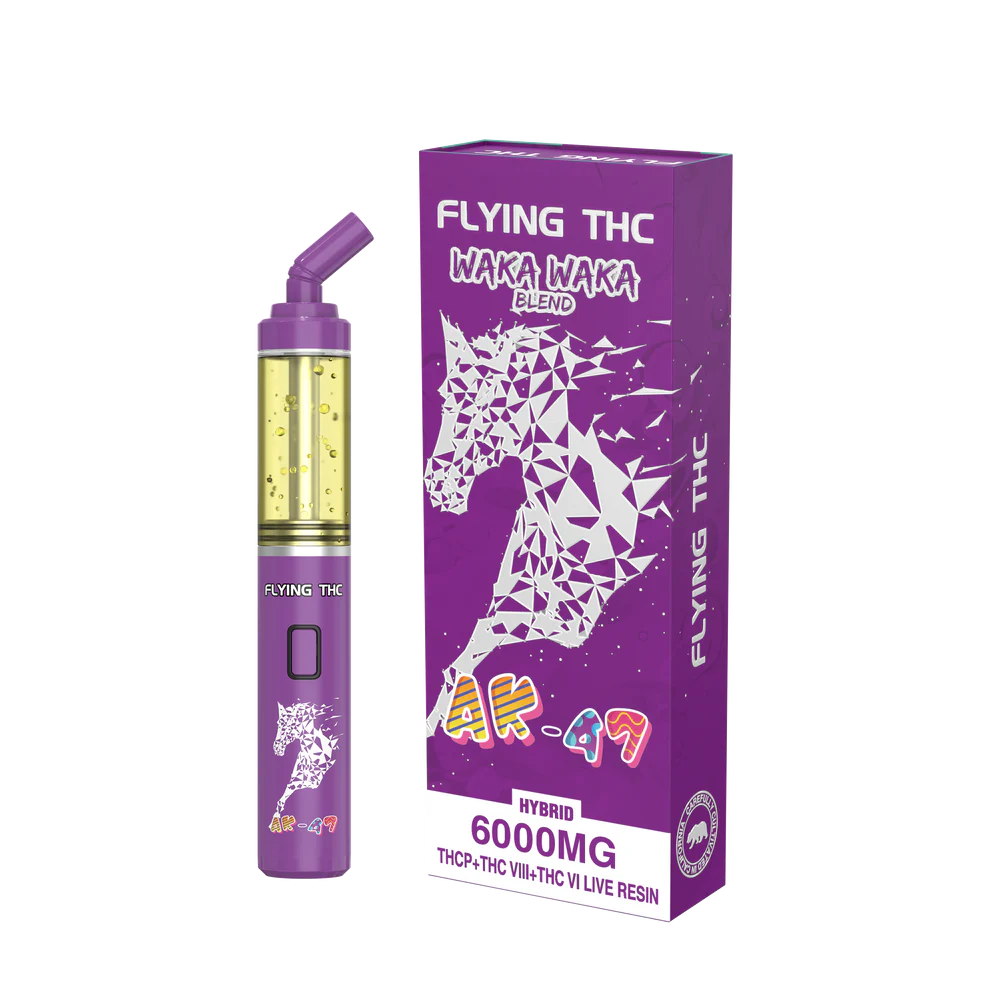 c6c8c32f-262b-4c7b-b2bb-343e83f2f49e Flying THC Waka Waka Blend 6000mg Disposable