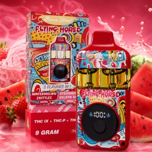 Watermelon Zkittlez × Strawberry Gelato Kush 9G Disposable